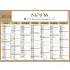 Calendrier Bancaire Recyclé 40.5x55cm NATURA 2