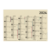 Calendrier En Canne à Sucre – 30×21,5cm – CLADIO Noir Calendrier En Canne à Sucre – 30×21,5cm – CLADIO Noir