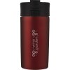 Gobelet Avec Isolation Par Le Vide Et Couche De Cuivre 330ml Rouge Logo