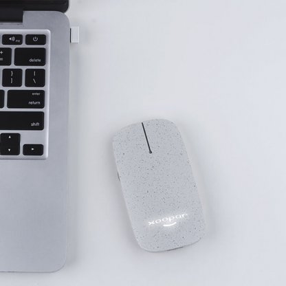 Souris Sans Fil Et Sans Piles En ABS Biodégradable POKKET BIO Bureau Naturel