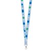 Cordon Tour De Cou En PET Recyclé EUROPEAN LANYARD Ouvert
