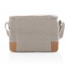 Petit Sac Isotherme En Coton Et Polyester Recyclés FAREL Dos Gris Petit Sac Isotherme En Coton Et Polyester Recyclés FAREL Dos Gris