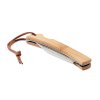 Couteau Pliable En Acier Inoxydable Et Bambou MANO Fermé Sans Marquage Couteau Pliable En Acier Inoxydable Et Bambou MANO Fermé Sans Marquage