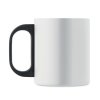 Mug Double Paroi En Acier Inoxydable 300ml TANISS Blanc Côté Gauche
