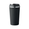 Mug Double Paroi En Acier Inoxydable 510ml BRACE Côté Noir