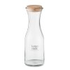 Carafe En Verre Recyclé 1000ml PICCA Avec Marquage Carafe En Verre Recyclé 1000ml PICCA Avec Marquage