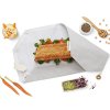 Emballage Sandwich Réutilisable BOC'N'ROLL BIO Gris Présentation Sandwich Emballage Sandwich Réutilisable BOC'N'ROLL BIO Gris Présentation Sandwich