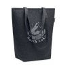 Sac Shopping En Feutre PET Recyclé 38x42cm NATA Gris Anthracite Avec Marquage Sac Shopping En Feutre PET Recyclé 38x42cm NATA Gris Anthracite Avec Marquage