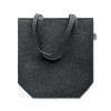 Sac Shopping En Feutre PET Recyclé 38x42cm NATA Gris Anthracite De Devant Sac Shopping En Feutre PET Recyclé 38x42cm NATA Gris Anthracite De Devant
