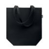 Sac Shopping En Feutre PET Recyclé 38x42cm NATA Noir Vue Devant Sac Shopping En Feutre PET Recyclé 38x42cm NATA Noir Vue Devant