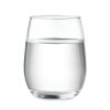 Verre En Verre Recyclé 420ml DILLY Avec Eau Verre En Verre Recyclé 420ml DILLY Avec Eau