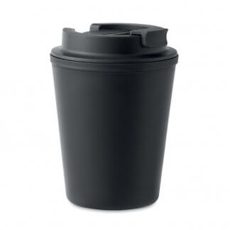Mug double paroi en plastique recyclé publicitaire - 300ml - TRIDUS
