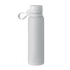 Bouteille Isotherme En Acier Inoxydable Avec Poignée En Silicone 780ml ONTO Blanche De Côté Bouteille Isotherme En Acier Inoxydable Avec Poignée En Silicone 780ml ONTO Blanche De Côté