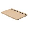 Carnet A5 En Carton Dur Recyclé EVERSQUARE à Plat Bande Noire Carnet A5 En Carton Dur Recyclé EVERSQUARE à Plat Bande Noire