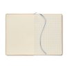 Carnet A5 En Carton Dur Recyclé EVERSQUARE Ouvert Marquue Pages Bleu Carnet A5 En Carton Dur Recyclé EVERSQUARE Ouvert Marquue Pages Bleu