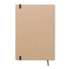 Carnet A5 En Carton Et Papier Recyclé MUSA Carnet Bande Noire De Dos Carnet A5 En Carton Et Papier Recyclé MUSA Carnet Bande Noire De Dos