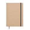 Carnet A5 En Carton Et Papier Recyclé MUSA Carnet Noir De Face Carnet A5 En Carton Et Papier Recyclé MUSA Carnet Noir De Face