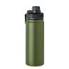 Gourde Isotherme En Acier Inoxydable Avec Poignée 500ml MILI Verte De Face Gourde Isotherme En Acier Inoxydable Avec Poignée 500ml MILI Verte De Face