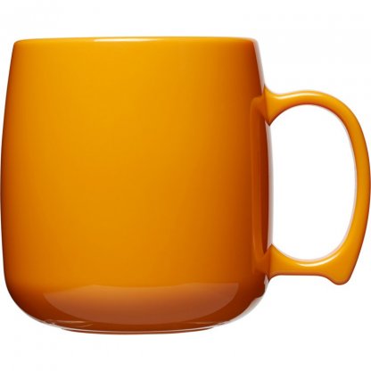 Mug Résistant En Plastique SAN 300ml CLASSIC Orange Côté