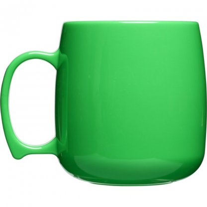 Mug Résistant En Plastique SAN 300ml CLASSIC Vert Coté 2