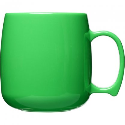 Mug Résistant En Plastique SAN 300ml CLASSIC Vert Coté