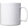 Mug Résistant En Plastique SAN 300ml STANDARD Blanc Côté Mug Résistant En Plastique SAN 300ml STANDARD Blanc Côté