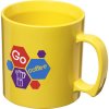 Mug Résistant En Plastique SAN 300ml STANDARD Jaune Avec Marquage Mug Résistant En Plastique SAN 300ml STANDARD Jaune Avec Marquage