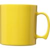 Mug Résistant En Plastique SAN 300ml STANDARD Jaune Côté Mug Résistant En Plastique SAN 300ml STANDARD Jaune Côté
