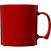 Mug Résistant En Plastique SAN 300ml STANDARD Rouge Côté Mug Résistant En Plastique SAN 300ml STANDARD Rouge Côté