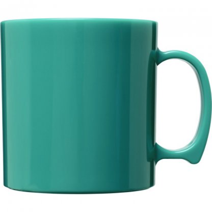 Mug Résistant En Plastique SAN 300ml STANDARD Turquoise Côté