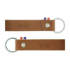 Porte Clés En Cuir Végétal PORTAVEGE Avec Marquage