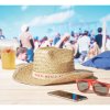 Chapeau En Paille Naturelle TEXAS Ambiance Plage Chapeau En Paille Naturelle TEXAS Ambiance Plage