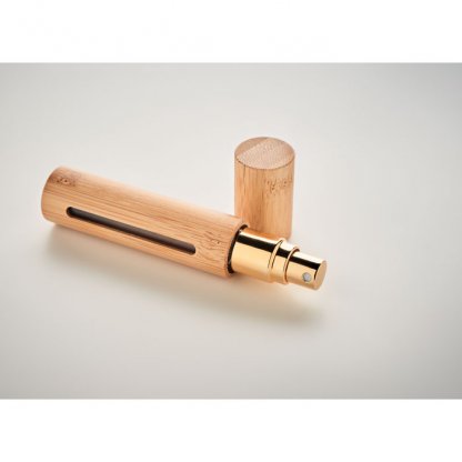 Mini Flacon Atomiseur De Parfum Rechargeable En Bambou MIZER Détail Du Flacon