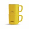 Mug Empilable En Céramique 290ml ROBERT Jaune Empilés