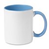 Mug En Céramique Avec Intérieur Et Poignée Colorés 300ml SUBLIMCOLY Bleu