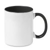 Mug En Céramique Avec Intérieur Et Poignée Colorés 300ml SUBLIMCOLY Noir