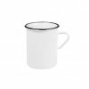 Mug Vintage En Céramique 330ml JACK Blanc