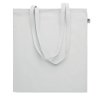 Sac Shopping En Coton Biologique 180g 38x42cm ONEL Blanc Zoom Anses