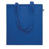 Sac Shopping En Coton Biologique 180g 38x42cm ONEL Bleu Zoom Anses