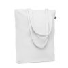 Sac Shopping En Coton Biologique 270g 38x9x42cm COCO Blanc De Côté