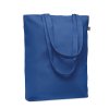 Sac Shopping En Coton Biologique 270g 38x9x42cm COCO Bleu De Côté