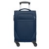Valise Cabine En PET Recyclé VOYAGE Bleu Marine De Face