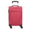 Valise Cabine En PET Recyclé VOYAGE Rouge De Face