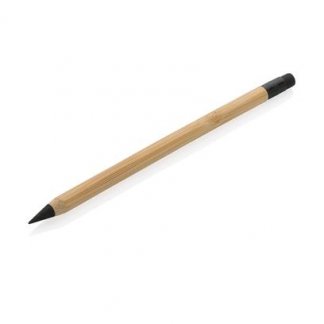 Crayon infini promotionnel en bambou avec gomme - INFINITY