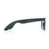 Lunettes De Soleil Publicitaires En Plastique Recyclé Color Bleu Marine Avec Marquage