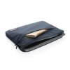 Pochette Ordinateur Portable 14 En PET Recyclé FIRA Bleu Marine à Plat Pochette Ordinateur Portable 14 En PET Recyclé FIRA Bleu Marine à Plat