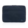 Pochette Ordinateur Portable 15,6 En PET Recyclé FIRAS Bleu Marine Avec Marquage