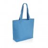 Sac Shopping En Toile Recyclée 240g 31x4x62cm ROLLS Bleu Photo Principale Sac Shopping En Toile Recyclée 240g 31x4x62cm ROLLS Bleu Photo Principale