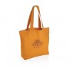 Sac Shopping En Toile Recyclée 240g 31x4x62cm ROLLS Orange Sundial Avec Marquage Sac Shopping En Toile Recyclée 240g 31x4x62cm ROLLS Orange Sundial Avec Marquage