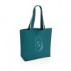 Sac Shopping En Toile Recyclée 240g 31x4x62cm ROLLS Verdigris Avec Marquage Sac Shopping En Toile Recyclée 240g 31x4x62cm ROLLS Verdigris Avec Marquage